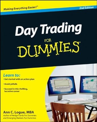 day trading for dummies 2nd edition ann c. logue 047094272x, 978-0470942727