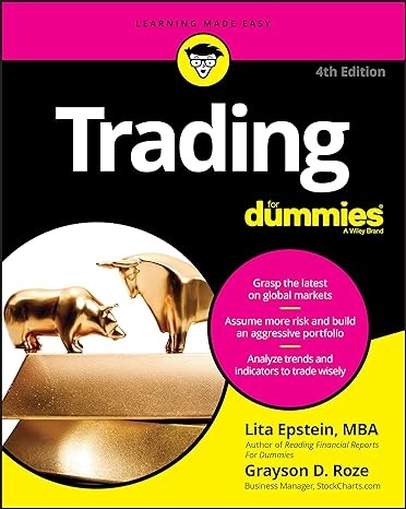 trading for dummies 4th edition lita epstein ,grayson d roze 1119370310, 978-1119370314