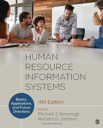 human resource information systems basics applications and future directions 4th edition michael j. kavanagh,