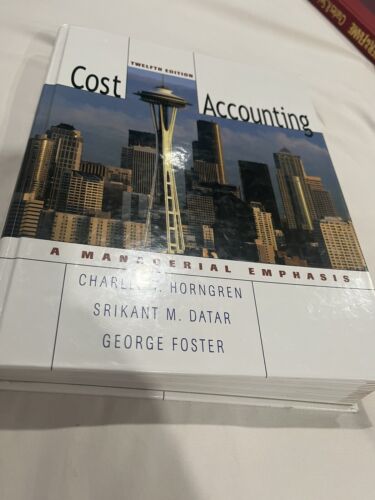 cost accounting 12th edition charles horngren