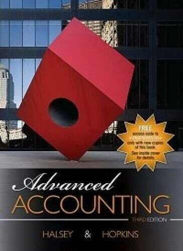advanced accounting 3rd edition patrick e. hopkins, robert f. halsey