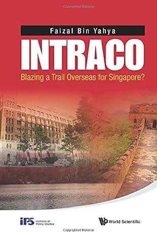 intraco blazing a trail overseas for singapore 1st edition faizal bin yahya 9814623865, 978-9814623865