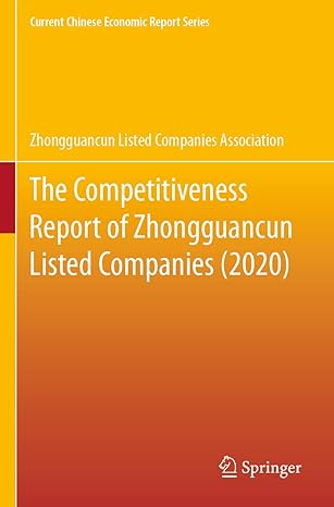 the competitiveness report of zhongguancun listed companies 1st edition zhongguancun listed companies