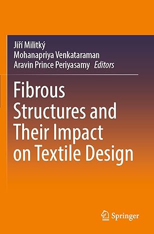 fibrous structures and their impact on textile design 1st edition jiri militky, mohanapriya venkataraman,
