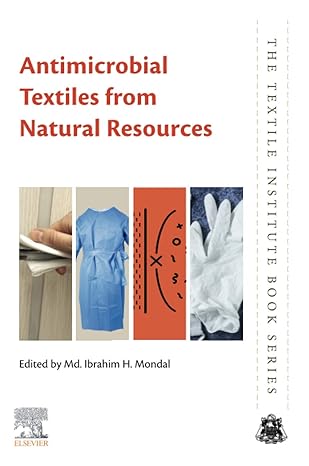 antimicrobial textiles from natural resources 1st edition md. ibrahim h. mondal 0128214856, 978-0128214855