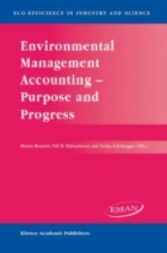 environmental management accounting purpose and progress 1st edition pall m. rikhardsson 1402013655,