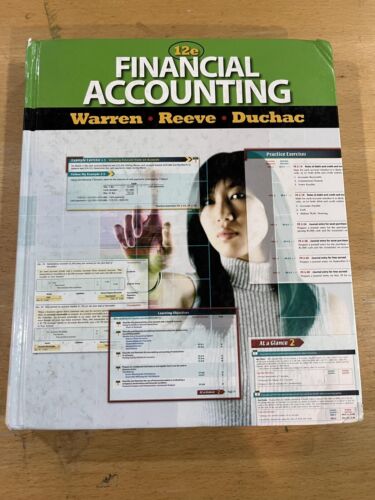 financial accounting 12th edition jonathan duchac, carl s. warren, james m. reeve