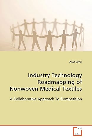 industry technology roadmapping of nonwoven medical textiles a collaborative approach to competition 1st