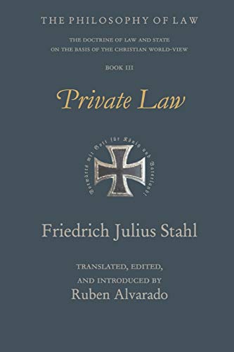 private law 1st edition friedrich julius stahl 9076660050, 9789076660059