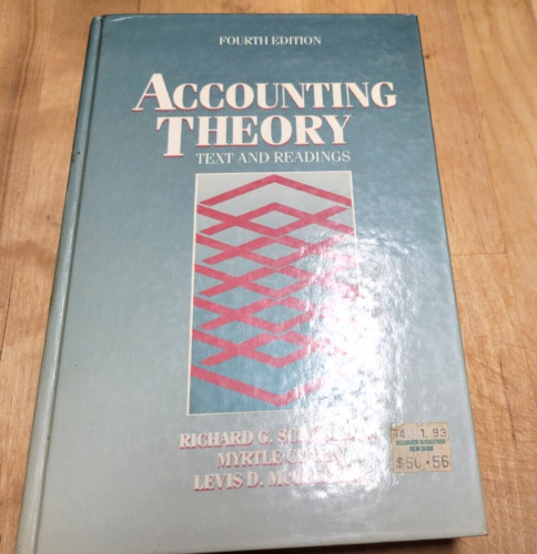 accounting theory text and readings 4th edition levis d. mccullers, myrtle clark, richard g. schroeder