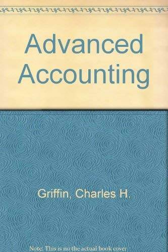 advanced accounting 1st edition charles h. griffin, kermit d. larson, thomas h. williams 9780256029659,