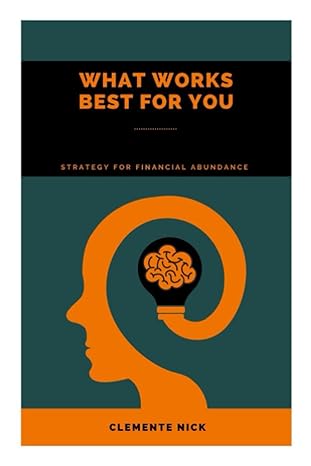 what works best for you strategy for financial abundance 1st edition clemente nick 979-8376303665