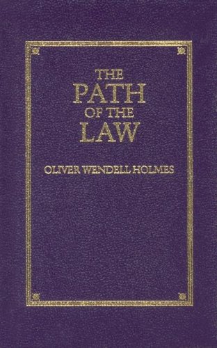 the path of the law 1st edition oliver holmes jr 1557091749, 9781557091741
