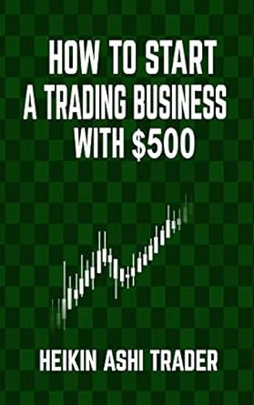 how to start a trading business with $500 1st edition heikin ashi trader 1534695958, 978-1534695955