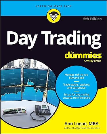 day trading for dummies 5th edition ann c. logue 1394227566, 978-1394227563