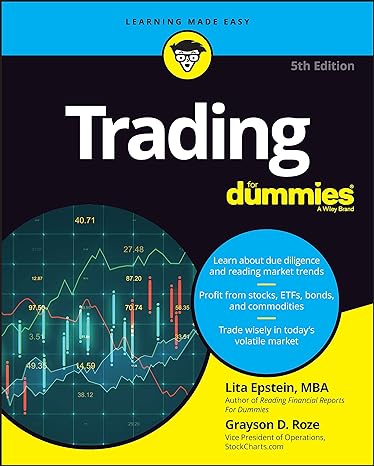trading for dummies 5th edition lita epstein ,grayson d. roze 1394161484, 978-1394161485