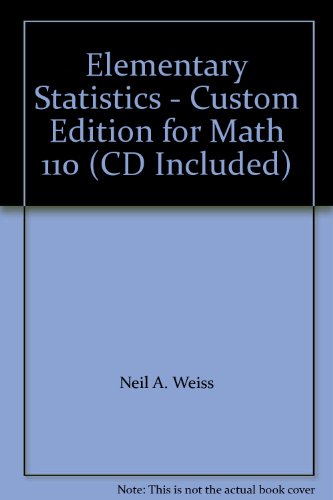 elementary statistics 1st edition neil a. weiss 0536742472, 9780536742476