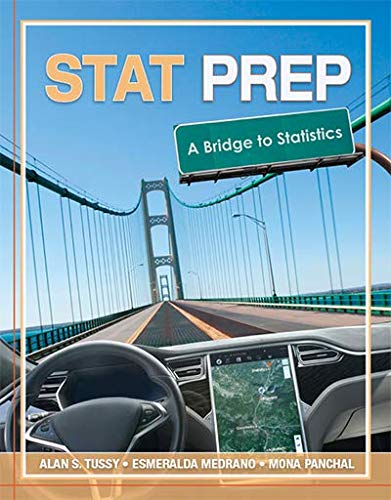 stat prep a bridge to statistics 1st edition alan tussy, esmeralda medrano, mona panchal 1630982067,