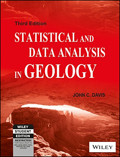 statistics and data analysis in geology 3rd edition john c. davis 8126530081, 9788126530083