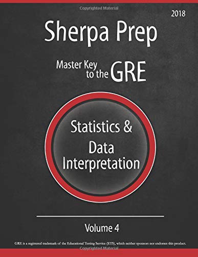statistics and data interpretation 1st edition sherpa prep 0996622527, 9780996622523