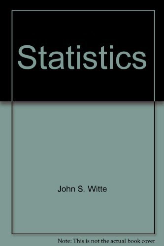 statistics 3rd edition robert s witte 0030141524, 9780030141522
