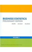 business statistics preliminary edition vol ii 1st edition norean r sharpe , richard d de veaux , paul f