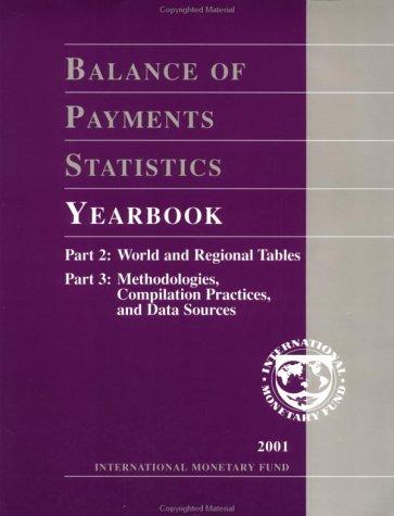 balance of payments statistics yearbook 2001st edition international monetary fund 1589060520, 9781589060524