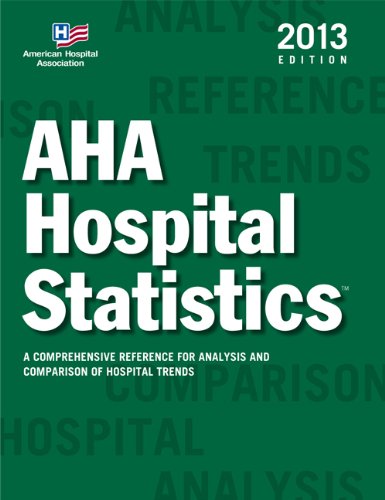 aha hospital statistics 2013 edition 2013th edition health forum 0872589099, 9780872589094