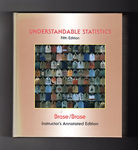 understandable statistics concepts and methods instructor s 5th edition charles henry brase, corrinne