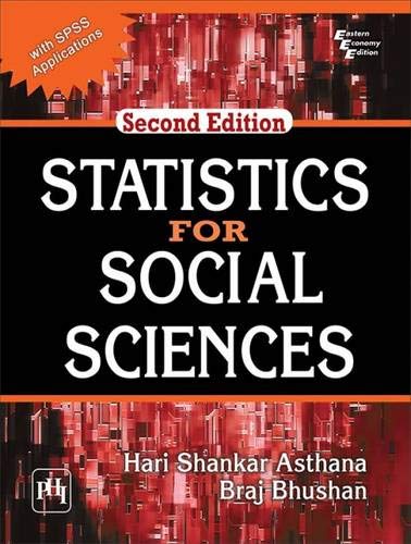 statistics for social sciences 2nd edition hari shankar asthana , braj bhushan 8120352483, 9788120352483