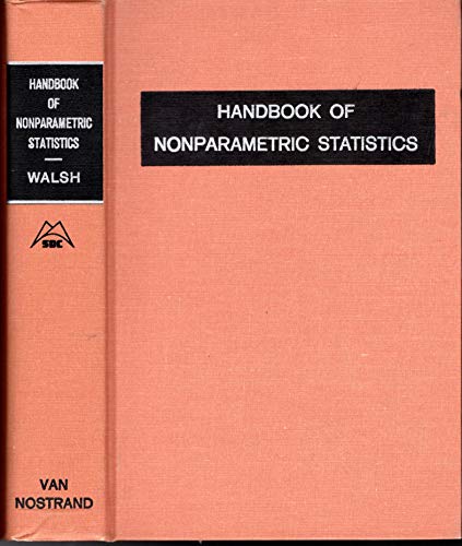 handbook of nonparametric statistics 1st edition john e walsh 0442091923, 9780442091927