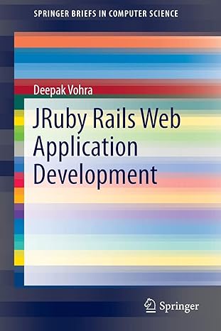 jruby rails web application development 1st edition deepak vohra 3319039334, 978-3319039336