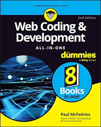web coding and development all in one for dummies 2nd edition paul mcfedries 1394197020, 978-1394197026