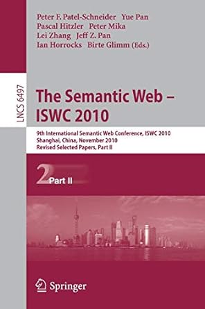 the semantic web iswc 2010 9th international semantic web conference iswc 2010 shanghai china november 2010