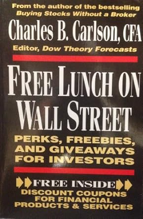 free lunch on wall street 1st edition charles b. carlson 0070099790, 978-0070099791