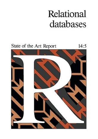 relational databases state of the art report 1st edition d a bell 148312049x, 978-1483120492