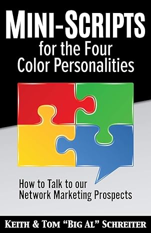 Mini Scripts For The Four Color Personalities How To Talk To Our Network Marketing Prospects