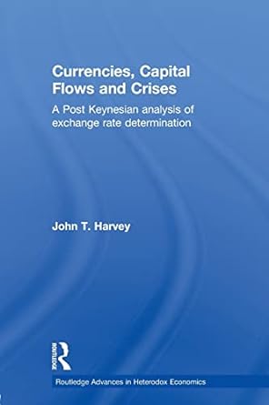 currencies capital flows and crises 1st edition john t. harvey 0415781205, 978-0415781206