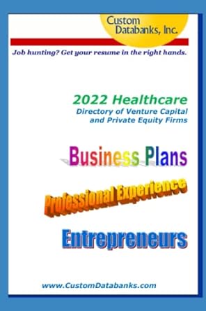 2022 healthcare directory of venture capital and private equity firms job hunting get your resume in the