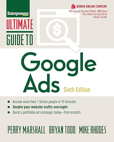 ultimate guide to google ads 6th edition perry marshall, mike rhodes, bryan todd 159918673x, 978-1599186733