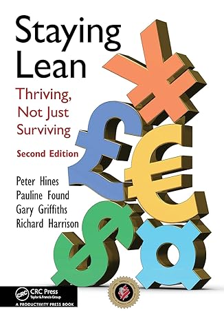 staying lean thriving not just surviving 2nd edition peter buckley ,pauline found ,gary griffiths ,glynn