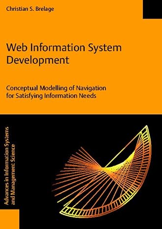 web information system development conceptual modelling of navigation for satisfying information needs 1st