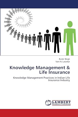 knowledge management and life insurance knowledge management practices in indian life insurance industry 1st