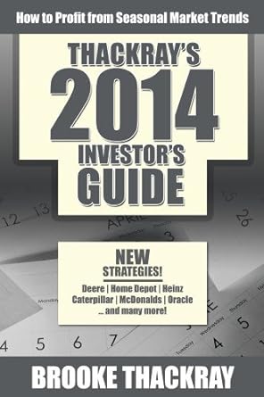 thackray s 2014 investor s guide 1st edition brooke thackray 0991873505, 978-0991873500