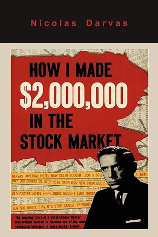 how i made $2000000 in the stock market 1st edition nicolas darvas 1614271690, 978-1614271697