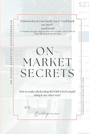 on markets secrets 1st edition evalena a sazo, jamil damji 979-8218952280