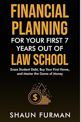 financial planning for your first 7 years out of law school erase student debt buy your first home and master