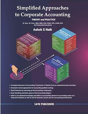 simplified approaches to corporate accounting for b com m com bba mba icai icma/icwa cfa caiib cpa and