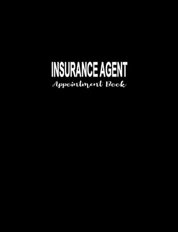 insurance agent appointment book undated 12 month calendar planner to schedule showing to potential buyers