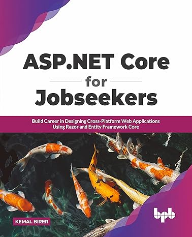 asp net core for jobseekers build career in designing cross platform web applications using razor and entity